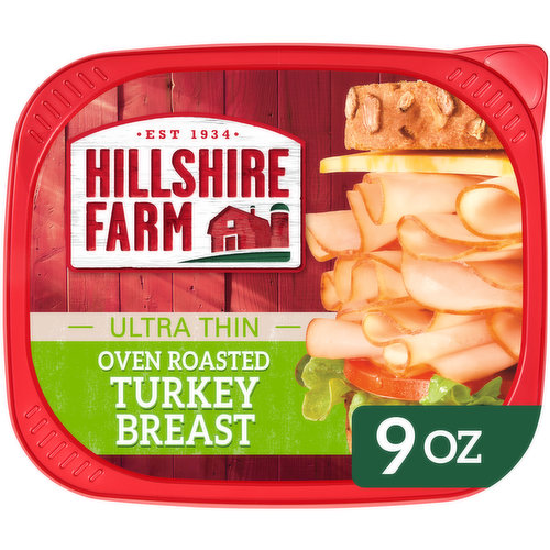 Hillshire Farm Hillshire Farm Ultra Thin Sliced Oven Roasted Turkey Breast Sandwich Meat, 9 oz