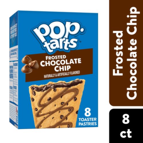 Pop-Tarts Toaster Pastries, Chocolate Chip Drizzle