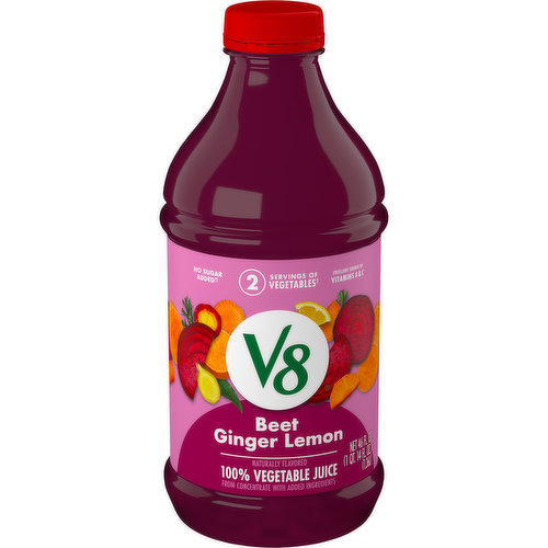 V8® Beet Ginger Lemon 100% Vegetable Juice