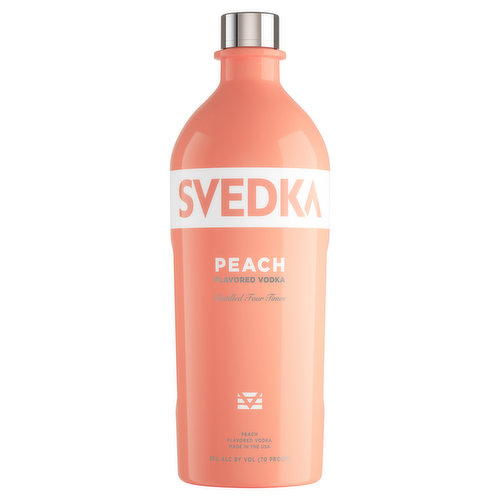 Svedka Vodka, Peach Flavored