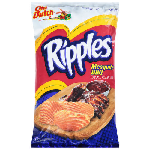 Old Dutch Ripples potato chips are packed with sensational flavors in every ridge, in every bag. We use only specially prepared, premium-quality potatoes to capture the maximum crunch and bold flavor in every chip.