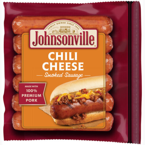 Johnsonville Smoked Sausages, Chili Cheese