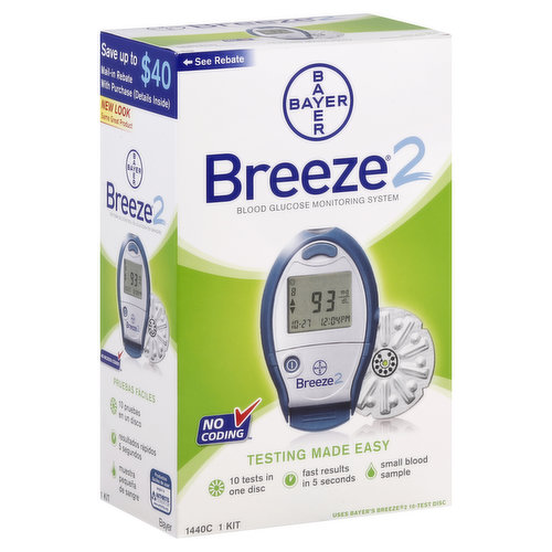 Breeze Breeze 2 Blood Glucose Monitoring System