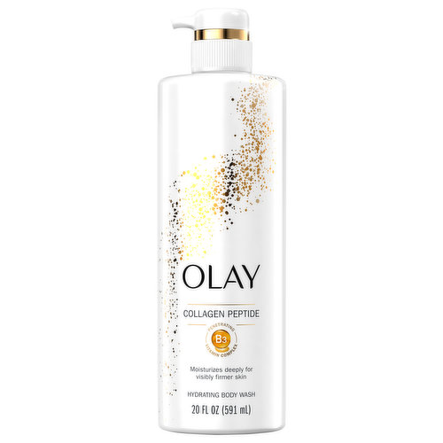 Olay Body Wash, Hydrating, Collagen Peptide