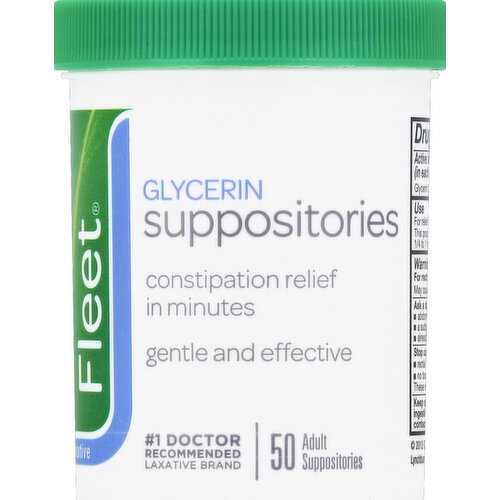 Laxative Suppositories for Constipation Relief