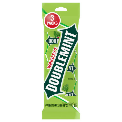 Doublemint Gum, 3 Packs