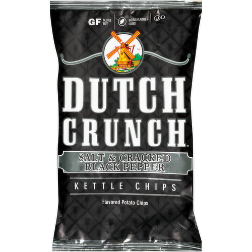 Dutch Crunch Salt & Cracked Black Pepper Kettle Potato Chips