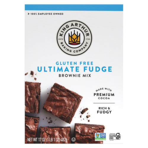 100% employee owned. Estd 1790. Chocolate Bliss: Rich, decadent, and extra chocolate-y, our mix makes the ultimate fudge brownie. It's sure to satisfy every sweet tooth. Certified B Corporation: We're committed to using the power of business as a force for social and environmental good. 100% employee-owned. Committed to quality.
