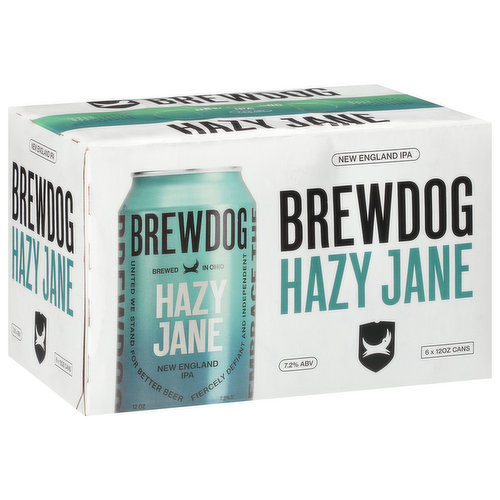 BrewDog Beer, IPA, Hazy Jane