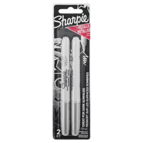 Metallic Fine Point Permanent Marker Value Pack by Sharpie