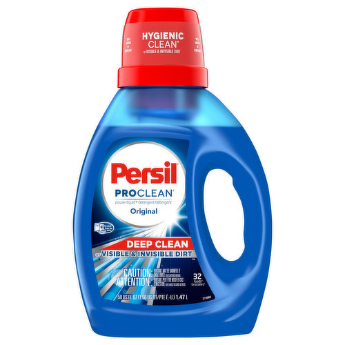 Persil ProClean Detergent, Original, Deep Clean, Power Liquid