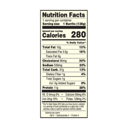 Calories in El Monterey Spicy Jalapeno Bean & Cheese Chimichangas and  Nutrition Facts