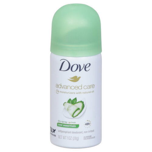 Dove Antiperspirant Deodorant, Cool Essentials, Non-Irritant