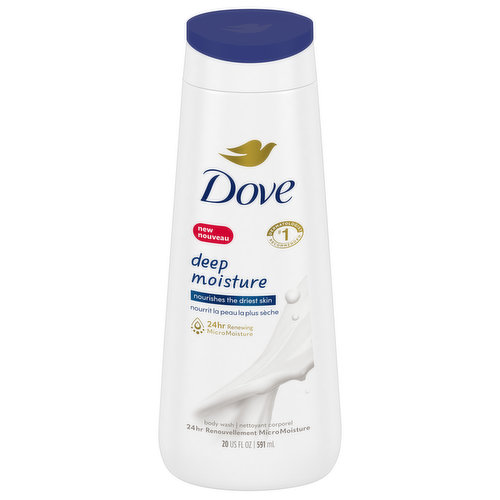 Dove Body Wash, Deep Moisture