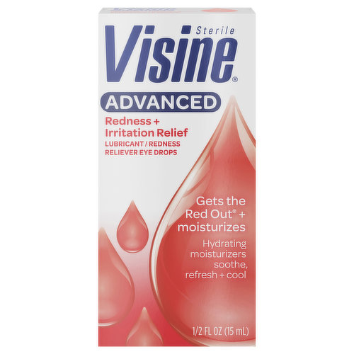 Visine Original Red Eye Drops, 15mL