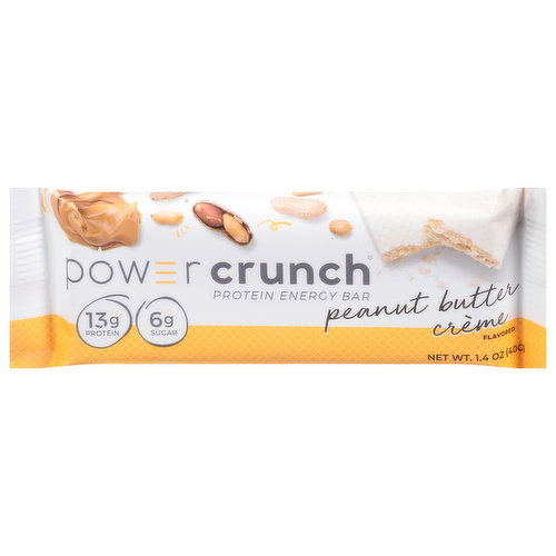 Power Crunch Protein Energy Bar, Peanut Butter Creme Flavored