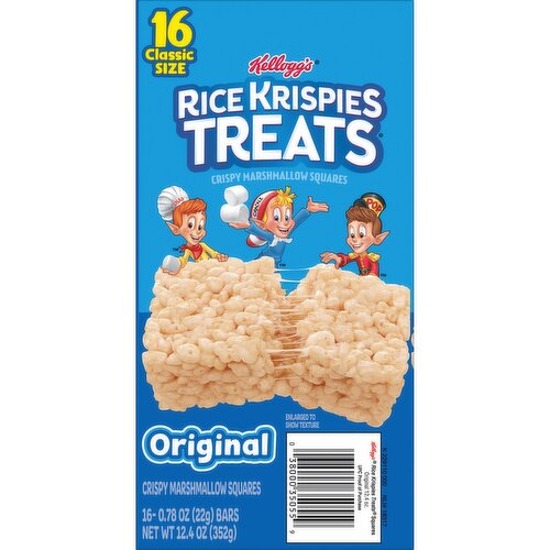 Rice Krispies Treats Crispy Marshmallow Squares, Original, Value Pack