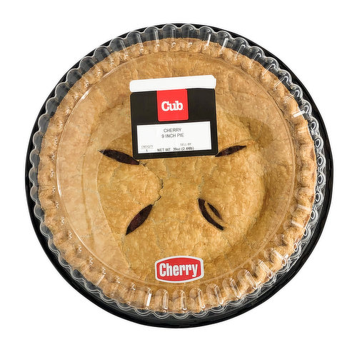 Cub Bakery Cherry Pie 9"