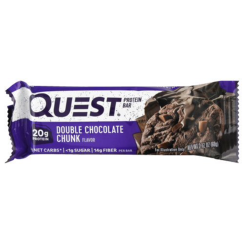 Quest Protein Bar, Double Chocolate Chunk Flavor