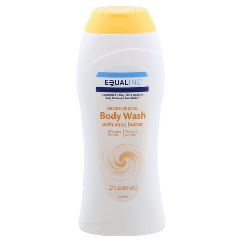 Equaline Body Wash, with Shea Butter, Moisturizing