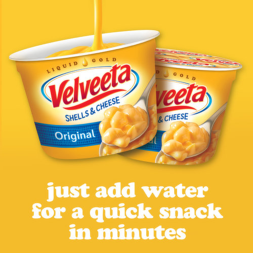 Velveeta Shells & Cheese Original Microwavable Shell Pasta & Cheese Sauce