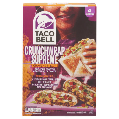 Taco Bell Craving Kit, Crunchwrap Supreme