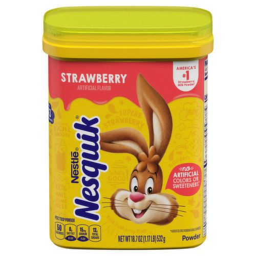 Nesquik Milk Powder, Strawberry