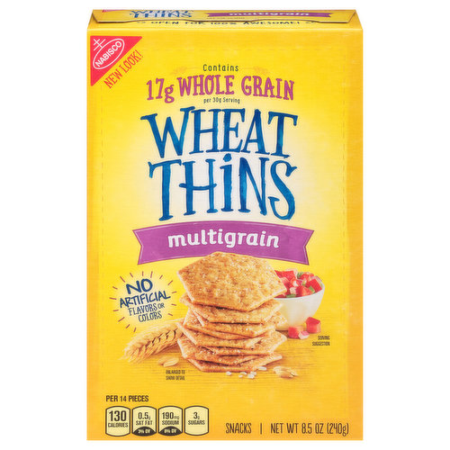 Wheat Thins Snacks, Multigrain