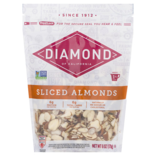 Diamond Almonds, Sliced