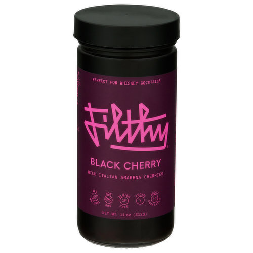 Filthy Foods Black Cherry Cocktail Garnish