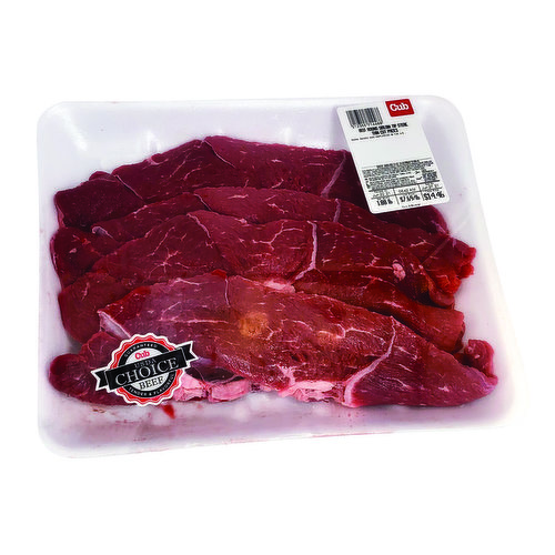 Cub Boneless Chuck Steak Thin Cut - Value Pack