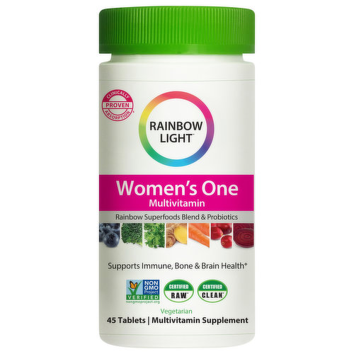 Rainbow Light Multivitamin, Women's One, Tablets