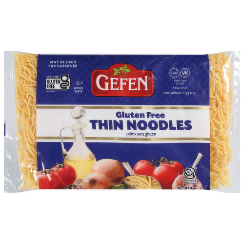 Gefen Noodles, Gluten Free, Thin