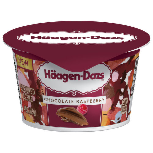 Haagen-Dazs Cultured Creme, Chocolate Raspberry