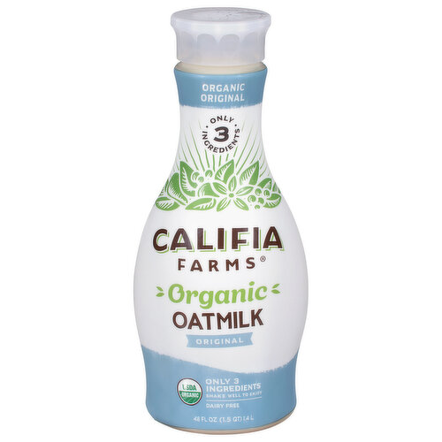 Califia Farms Oatmilk, Organic, Extra Creamy