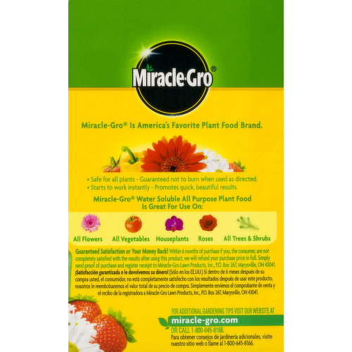 Save on Miracle-Gro All-Purpose Plant Food Water Soluble Powder