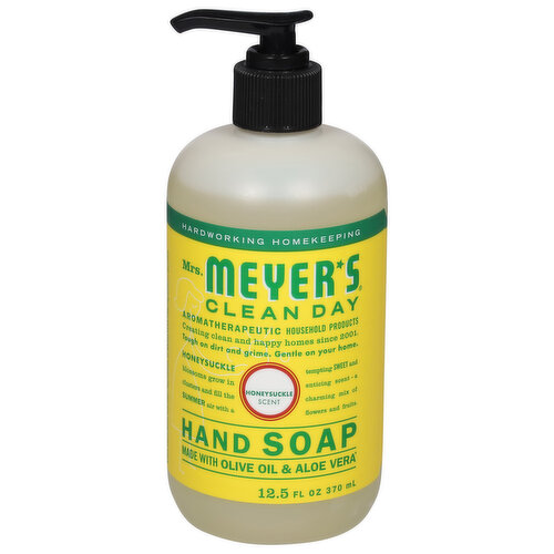 Mrs. Meyer's Clean Day Hand Soap, Honeysuckle Scent