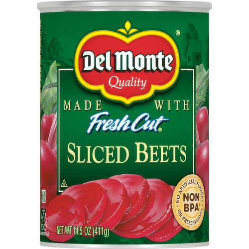 Del Monte Quality. Made with Fresh Cut. Please recycle.