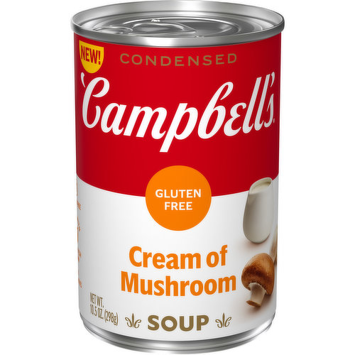 Campbell's® Condensed Gluten Free Cream of Mushroom Soup