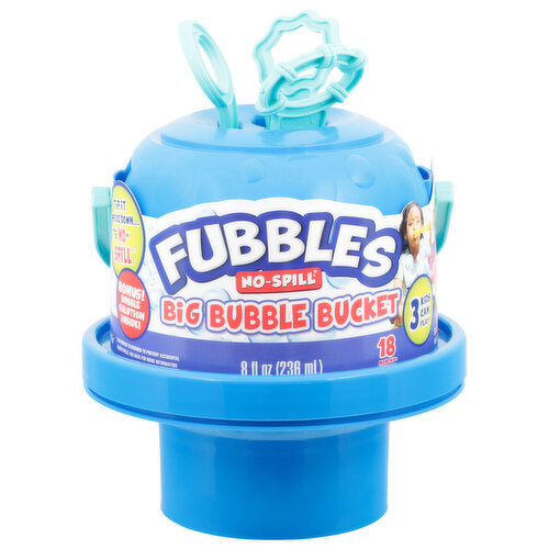 Fubbles No-Spill Big Bubble Bucket