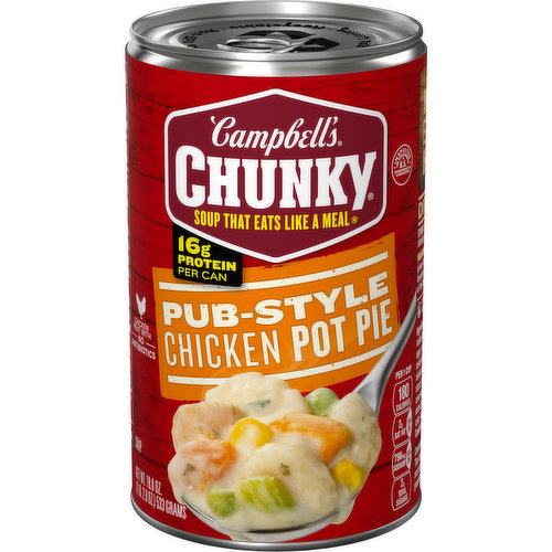 Campbell's® Chunky® Pub-Style Chicken Pot Pie Soup