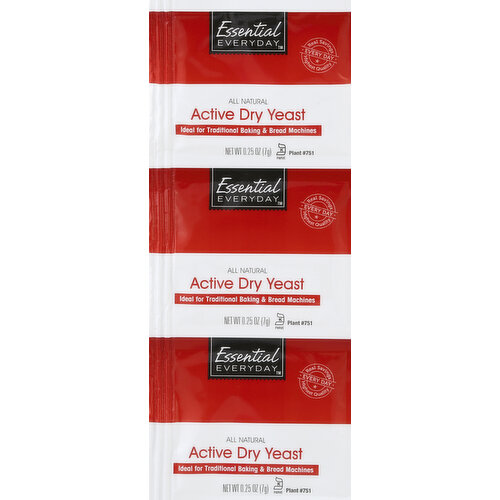 All natural. Real savings. Highest quality. Every day. Ideal for traditional baking & bread machines. Naturally gluten free. For additional recipes, visit www.essentialeverday.com. If you're not completely satisfied with this product, please contact us at www.essentialeveryday.com or 1-877-932-7948. Product of Mexico.