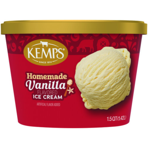 Kemps Homemade Vanilla Ice Cream