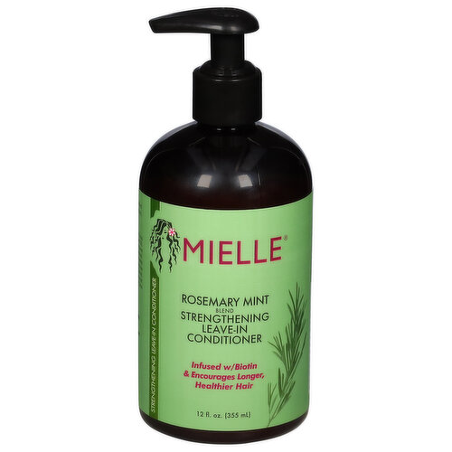 Mielle Leave-In Conditioner, Rosemary Mint, Strengthening