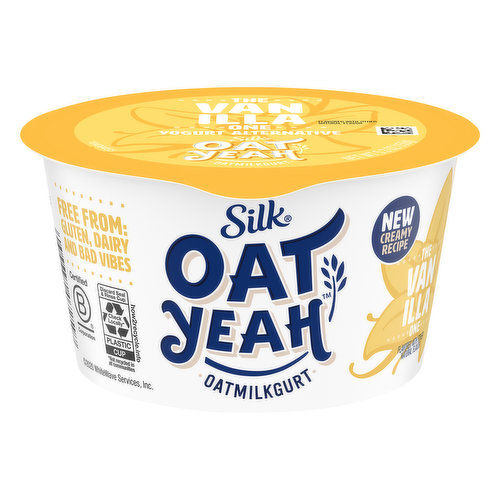 Silk Oat Yeah Oatmilkgurt, The Vanilla One