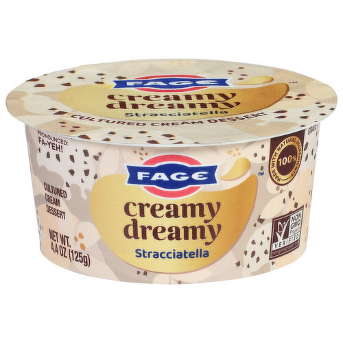 Fage Creamy Dessert, Stracciatella, Creamy Dreamy