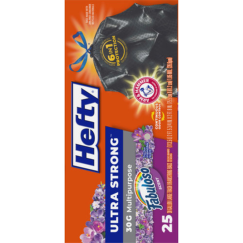 Save on Hefty Ultra Strong Fabuloso Multipurpose Trash Drawstring