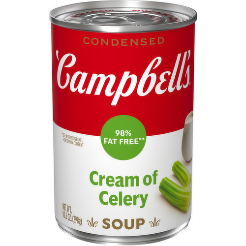 Campbell's® Condensed 98% Fat Free Cream of Celery Soup