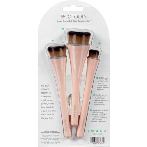Ecotools Brush Kit, 360 Ultimate Blend