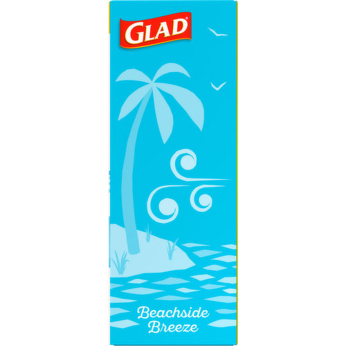 drawstring beachside breeze odor shield, small, 4 gallon (Pack of